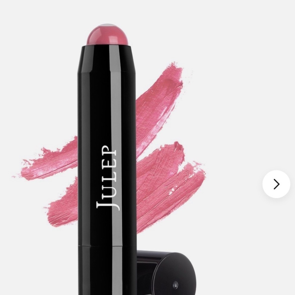 JULEP PLUSH POUT LIP CRAYON AURORA PINK CRÉME